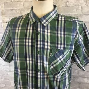 LEVIS, LEVI STRAUSS, WHITE TAB MEN'S SHIRT